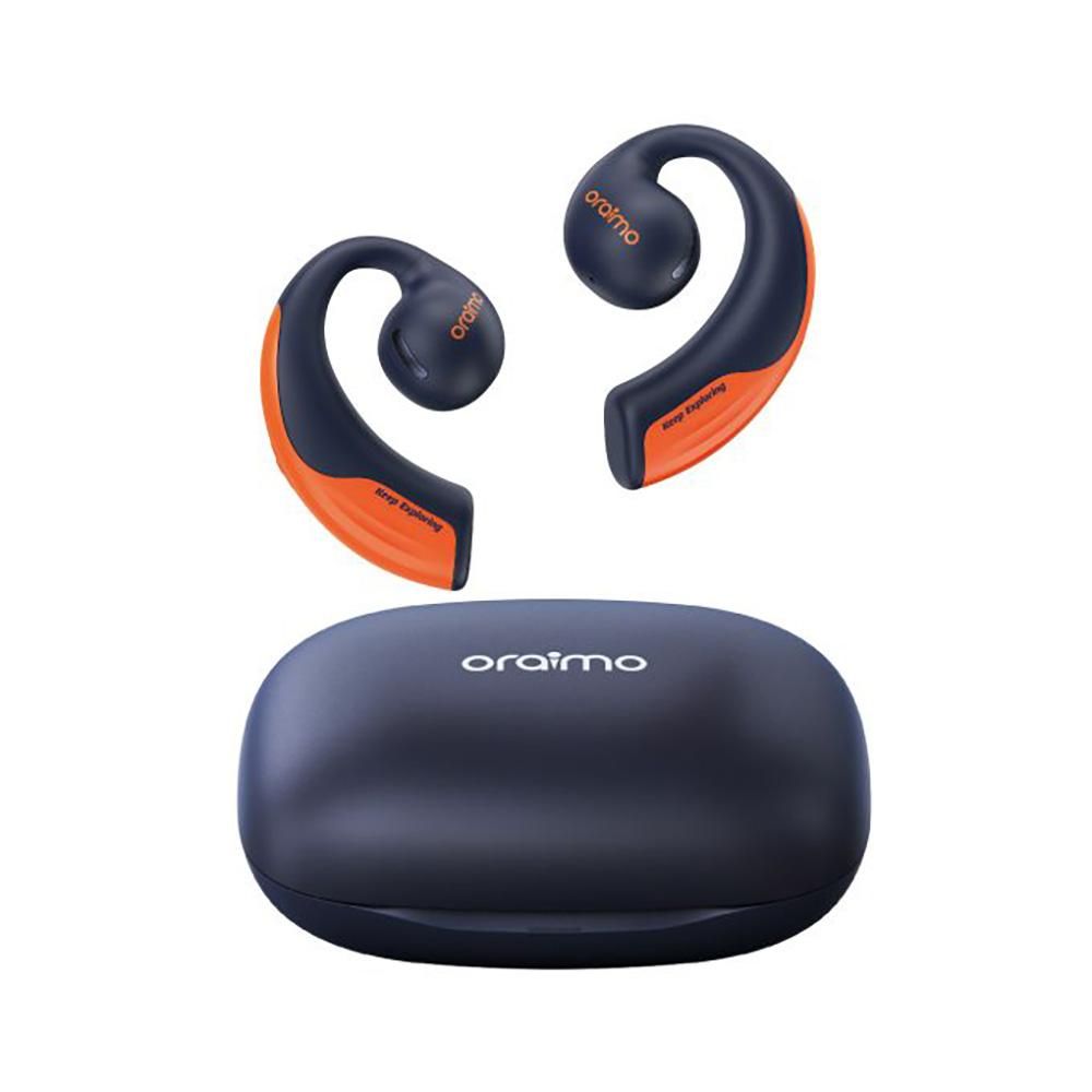 Oraimo OpenPods 40Hr Long Playtime IPX5 4-mic Noise Reduction Open-ear True Wireless Earphones