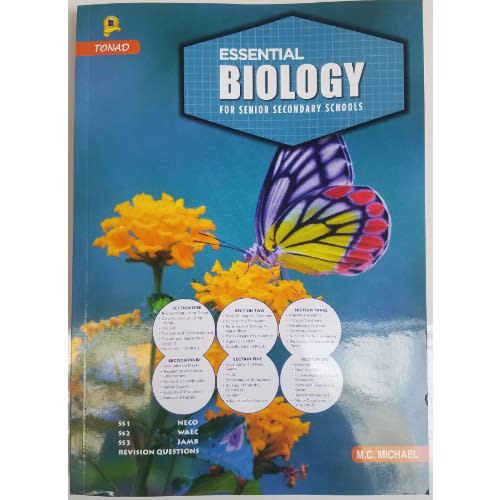 Essential Biology For Senior Secondary School