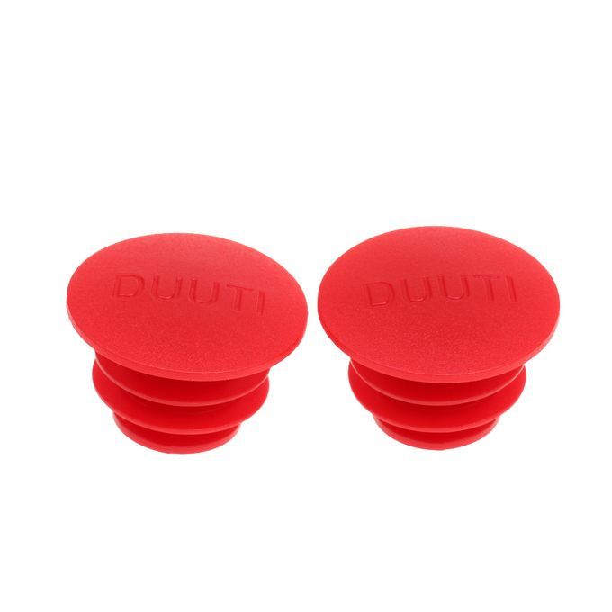 Bike Handlebar End Bar Pair Plugs   20mm For Mountain Bike MTB Red