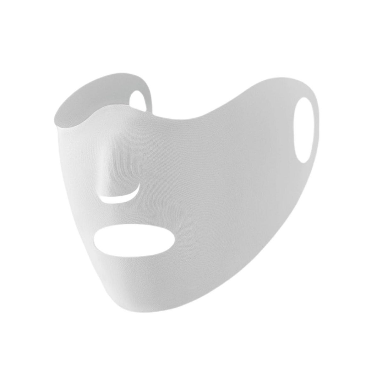 Earhook Type Thin Solid Color Face Guard Women Double-Grey