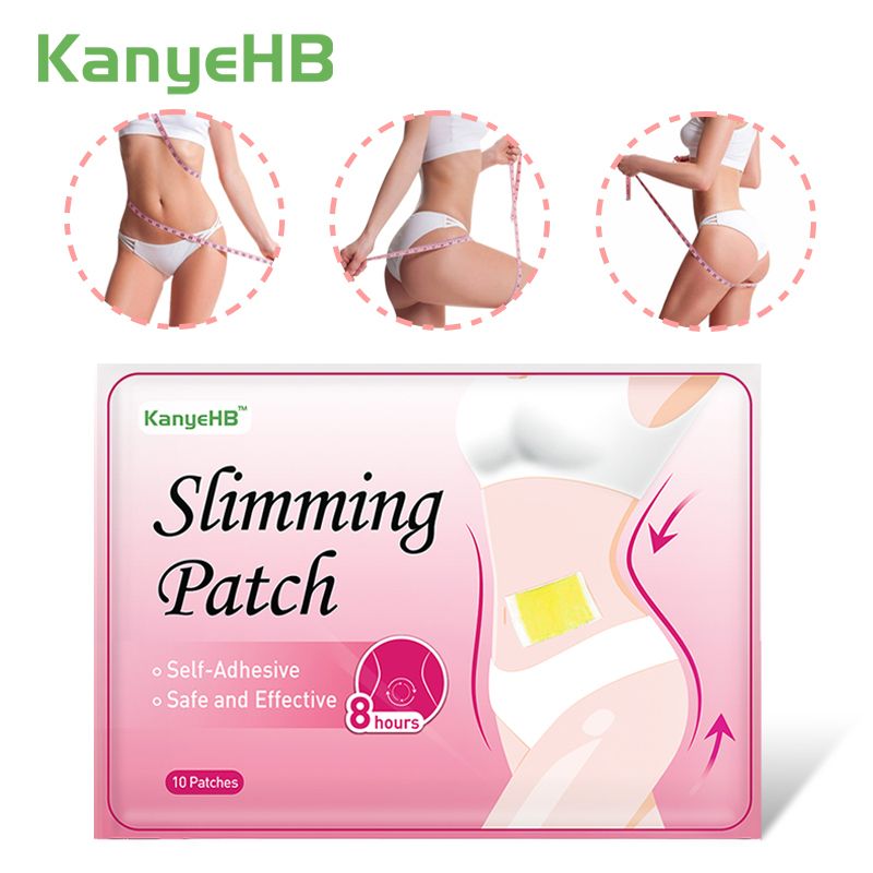 Body Adhesive Burning Weight Slim Shaping Slimming Herbs Lose Detox 10pcs Patch Patch Medical Paste Navel Fat Stick Slimming