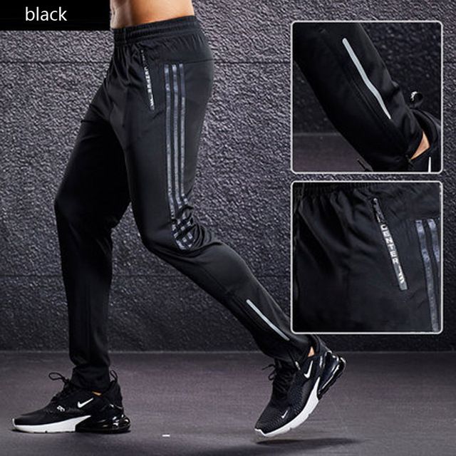 -Sports -Pants -For -Men -Gym A101 Deepgray_Asian M (160cm)