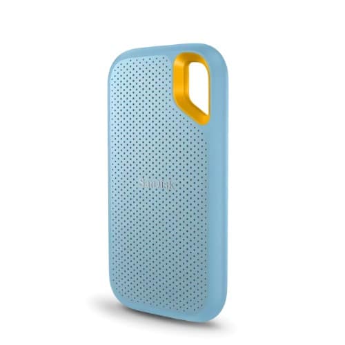 2tb Extreme Portable Ssd External Solid State Drive - Sky Blue