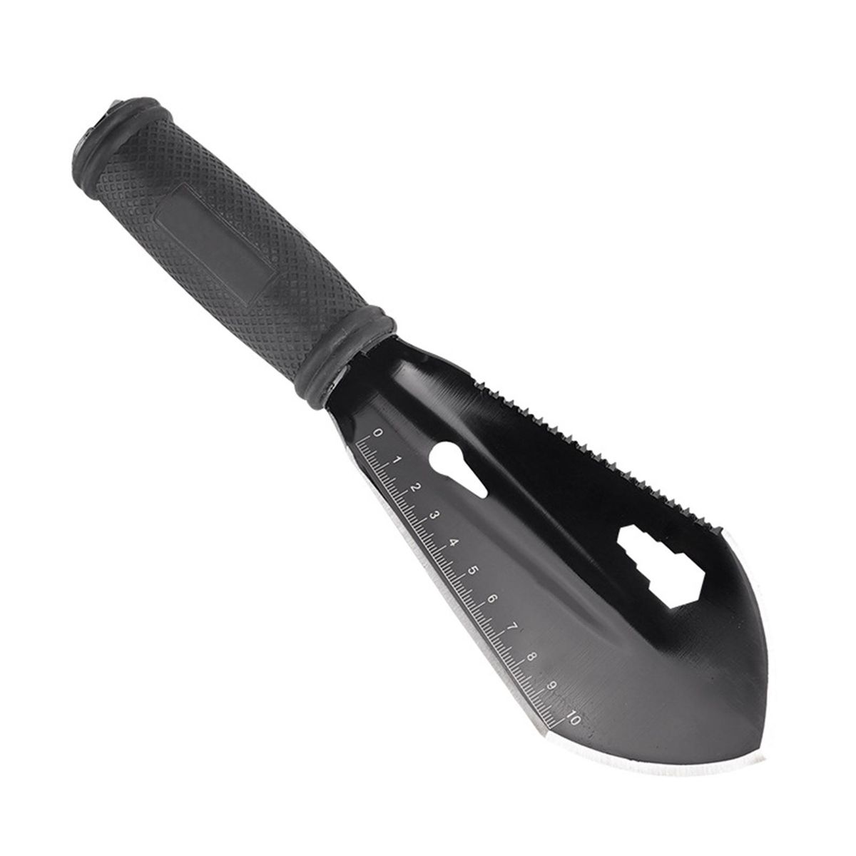 Compact Portable Trenching Tool Versagrip Mini Garden Shovel Portable Black