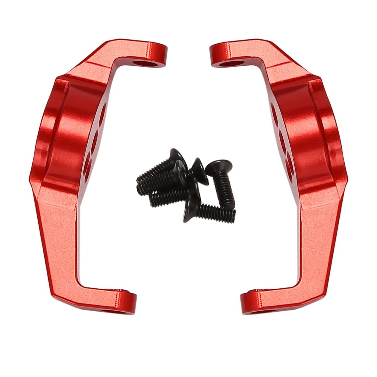 2Pcs Front Axle Portal Drive Caster Block Set for RC Crawler