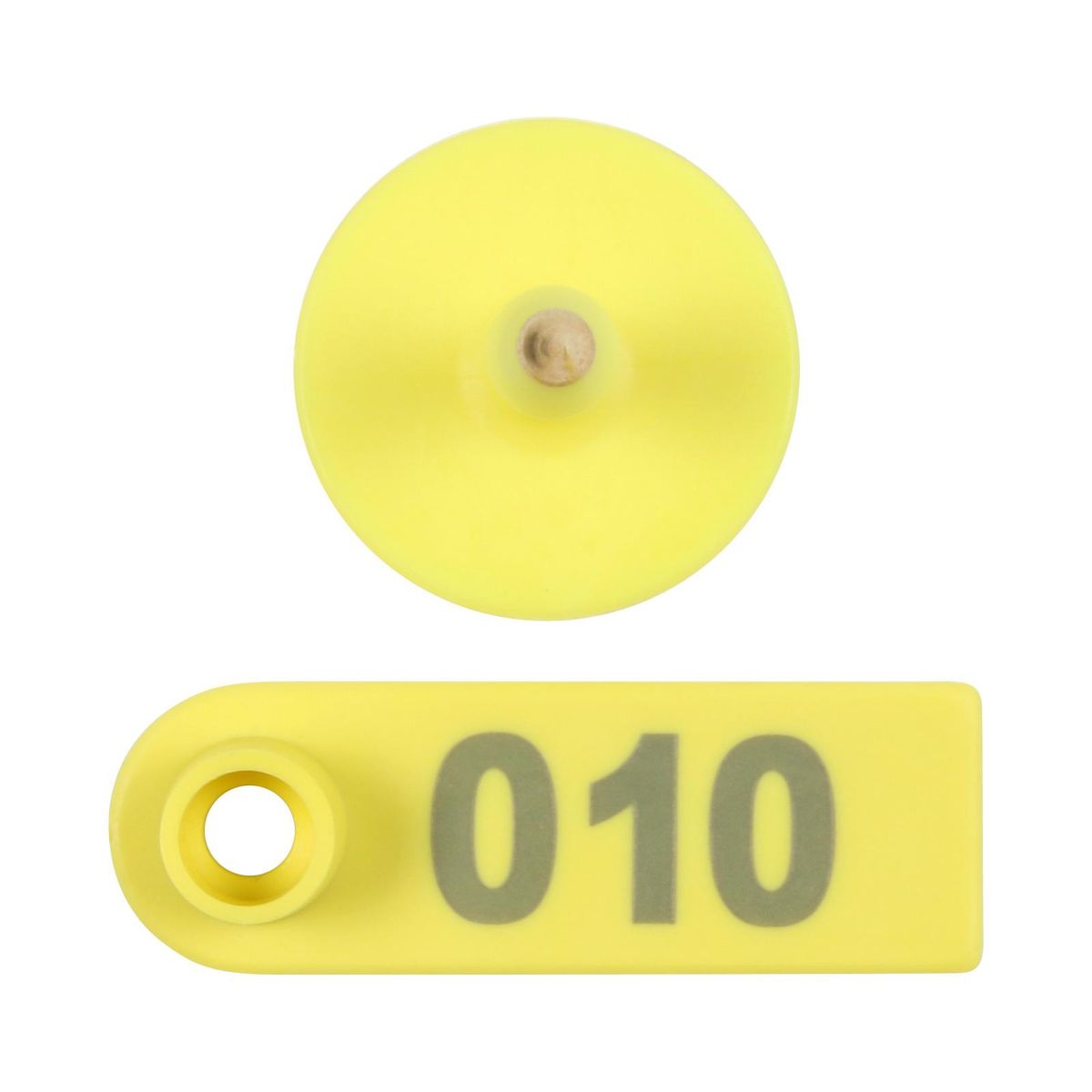 100PCS Numbered Livestock Ear Tag Sheep Ear Tag Marker 001-100 for Livestock Identification Information Management