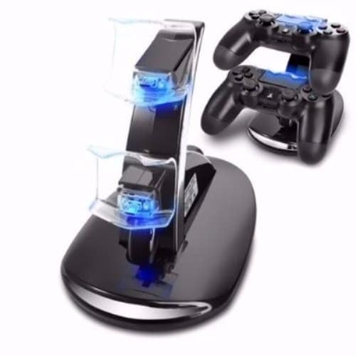 PS4 Controller Charging Stand - 2x USB Simultaneous Charge