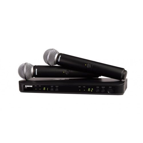 BLX288 / SM58 Dual Channel Handheld Wireless System
