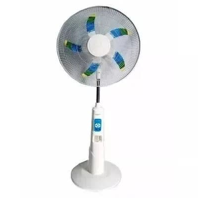 16" Rechargeable Standing Fan With Remote Control & Usb