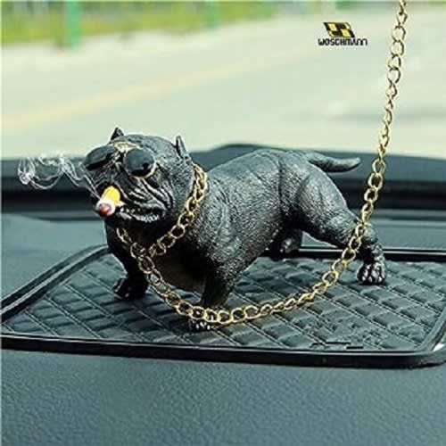 Pitbull Dog Car Decoration - Black