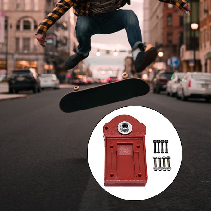 Surf Adapter Surf Skate Bridges Surfing Skateboard Bracket Base Red