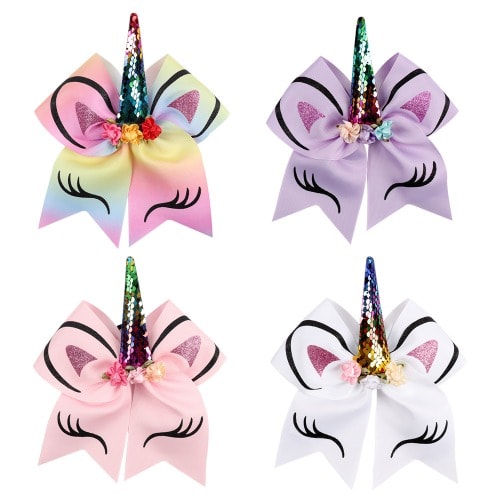 4 In 1 Unicorn Studded Hair Band- Multicolor