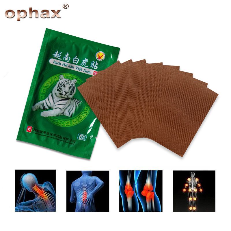 Neck Pain Shoulder Muscle White Relief Relieving Vietnam Joint 80pcs Balm Pain Medical Patch Back For Plasters OPHAX Tiger Patch