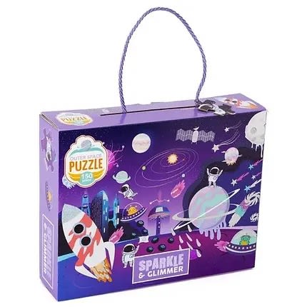 Sparkle And Shimmer Outer Space Puzzle - 150 Pieces