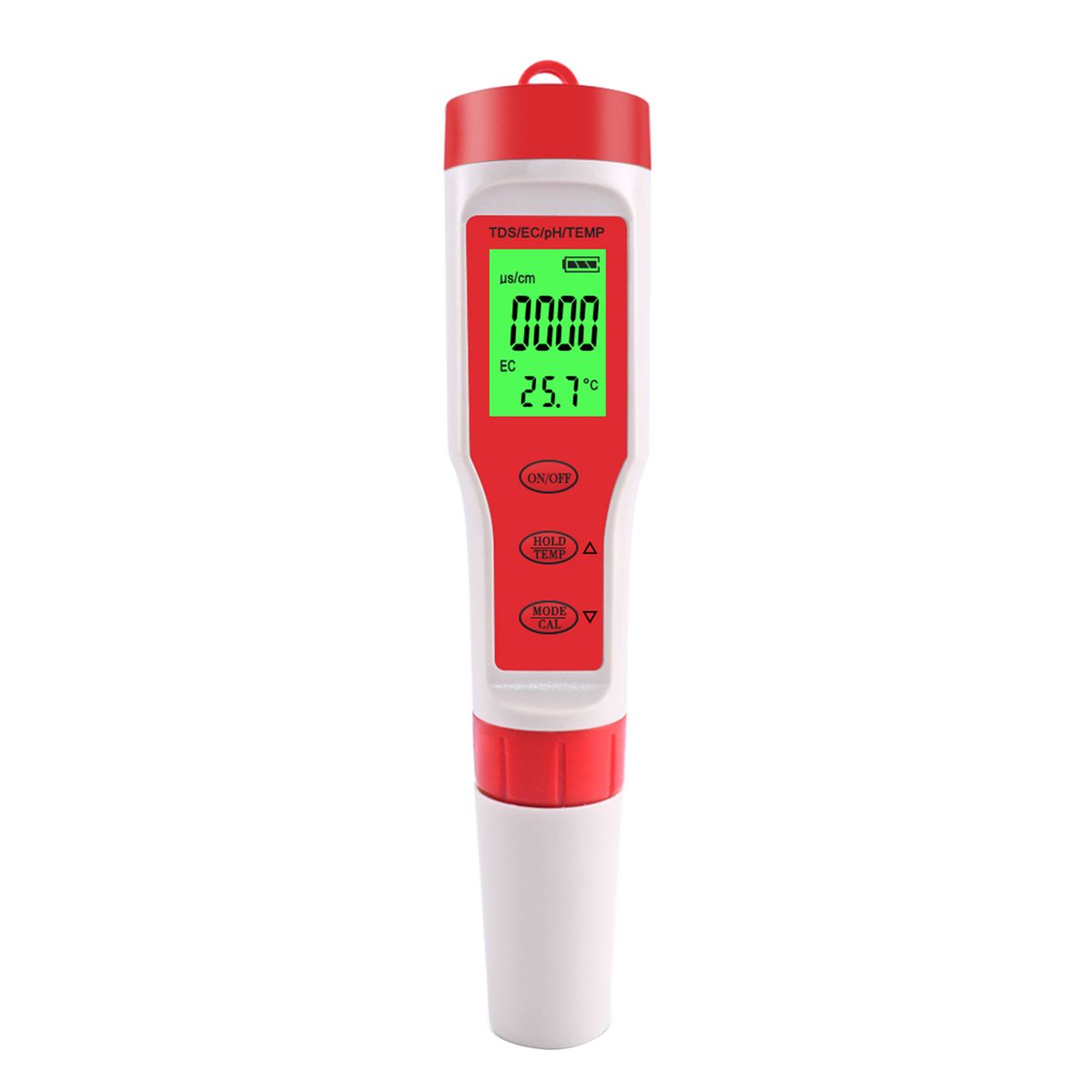 TDS Meter 4-in-1 Digital Water Tester Pen With PH TDS EC