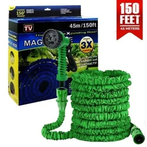 Magic Hose -expandable Flexible Hose With Spray Gun - 45m /150ft