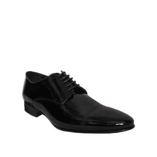 Patent Lace Up Shoe