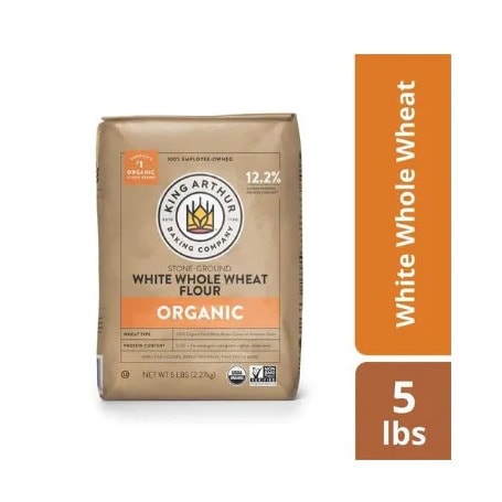 White Whole Wheat Flour - 5Lb - 227kg