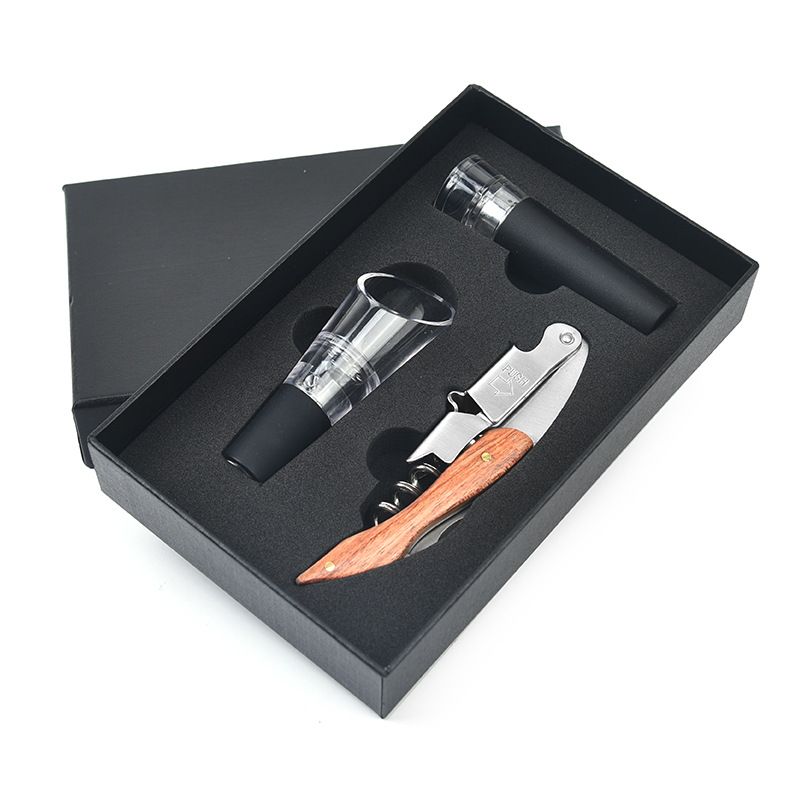 Wine Opener Set Professional Waiters Corkscrew Stainless