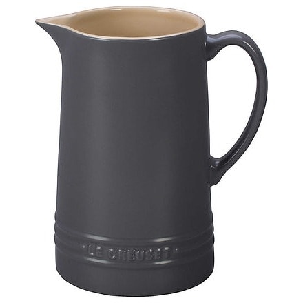 Cashmere Stoneware Pitcher -1.5 Litre -Grey
