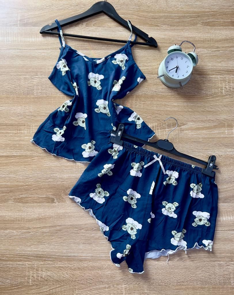 Ladies Sexy And Beautiful Nightwear Top And Short