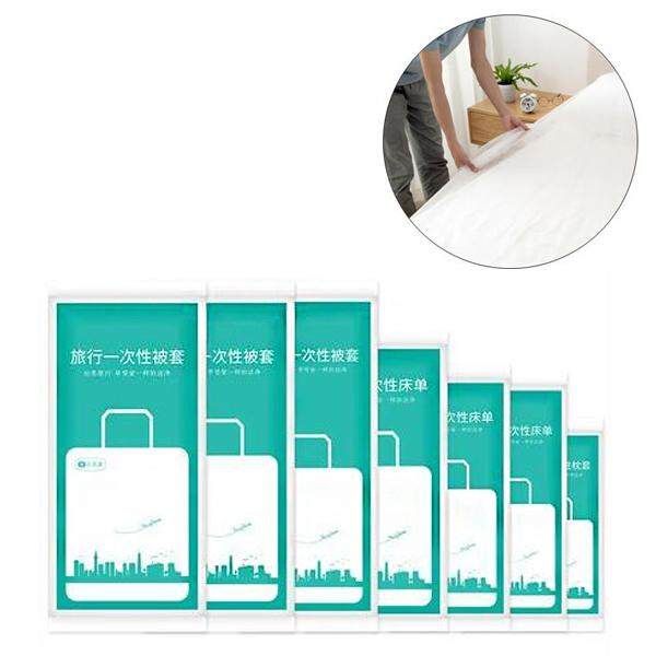 Disposable Outdoor Travel Hotel Hospital Home Non-woven Bedspread Pillowcase (52x85cm/220x220cm/190x220cm) Pillowcase 52x85cm