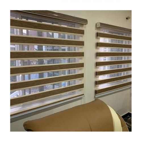 Day And Night Blinds Cream And Carton Colour