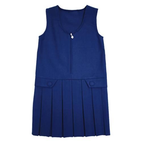 PO8 Zip Front Pinafore