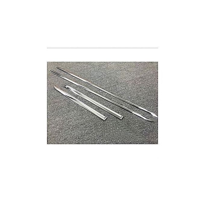 4pcs Chrome Body Side Door Molding Line Cover Trim Garnish Fit Toyota Camry 2018