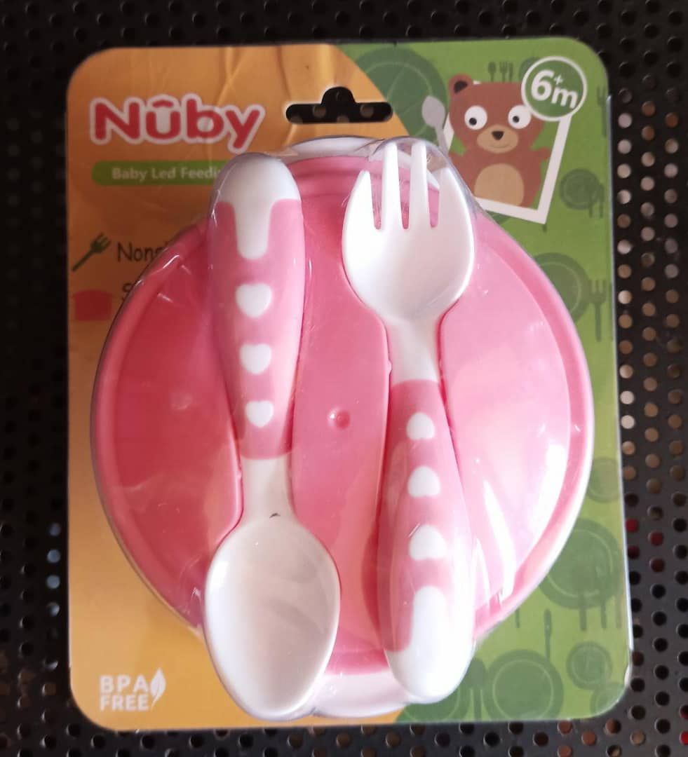 Baby Suction Bowl With Spoon And Fork