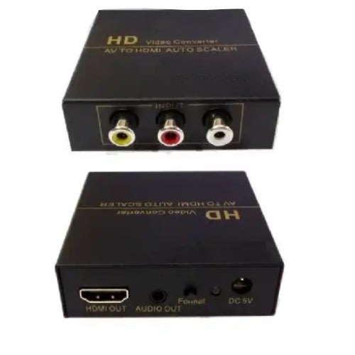 HD Video Converter  To HDMI To AV Auto Scaler