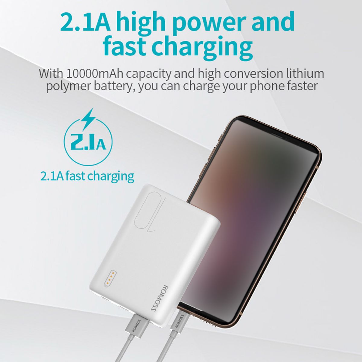 10000mAh Power Banks Fast Charger Dual USB Output