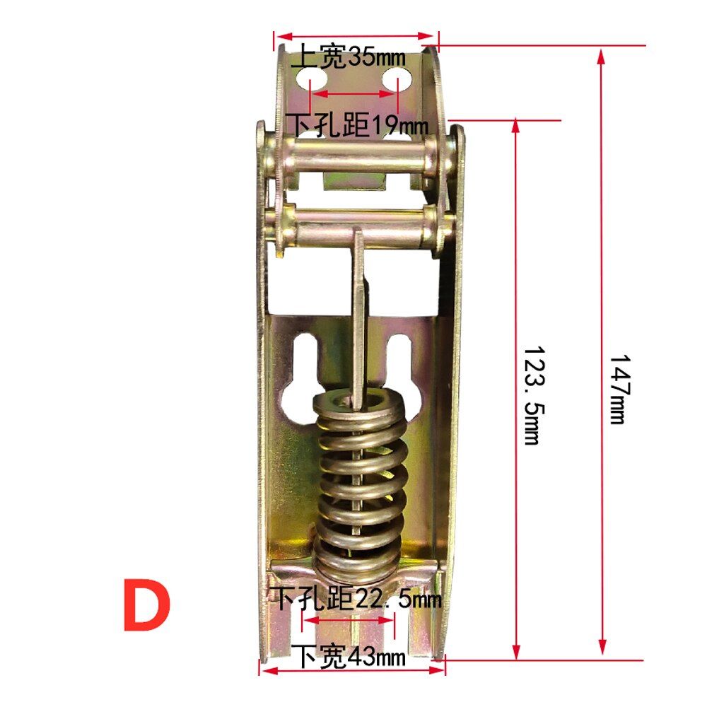 Freezer Door  Pivot Spring Hinge  Outer Mount Drop  Fold Heavy Duty Hinge FOR Supermarket Refrigerator  Accessories