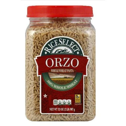 Whole Wheat Orzo Rice-Shaped Pasta 26.5 Oz 751g