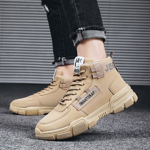 Men Winter Martin Boots(khaki)