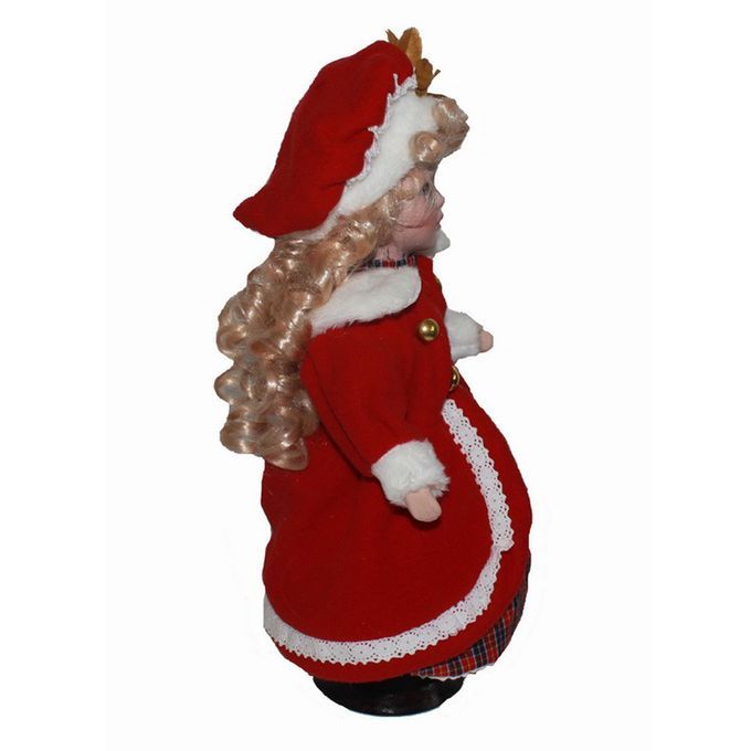 30cm 12inch Porcelain Doll   Girl Figures With Metal Stand Kids Adult