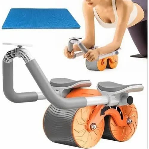 Automatic Rebound Abdominal Wheel - Orange
