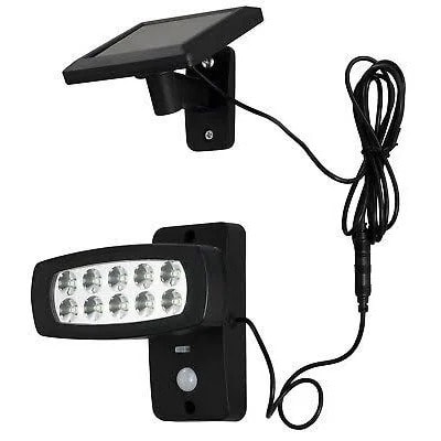 Sensor-controlled Floodlight With 10 Leds And Motion Detector
