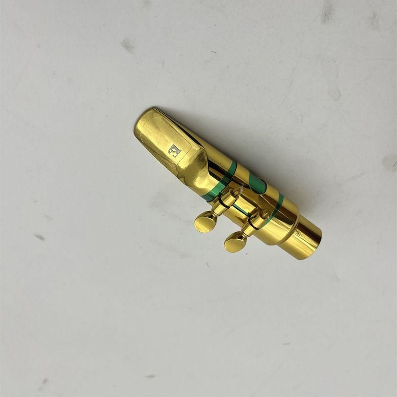 Mouthpiece For Alto Tenor Size 5 6 7 8 9 Gold Plated Woodwind Musical Instruments Sax Accessories