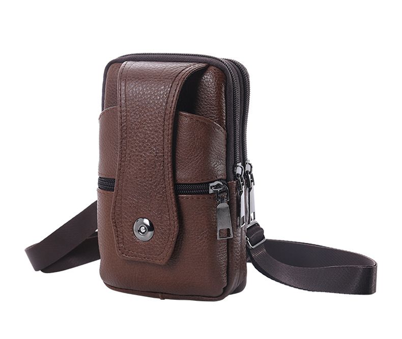 New Leather Mobile Phone Pocket Factory Wholesale Street