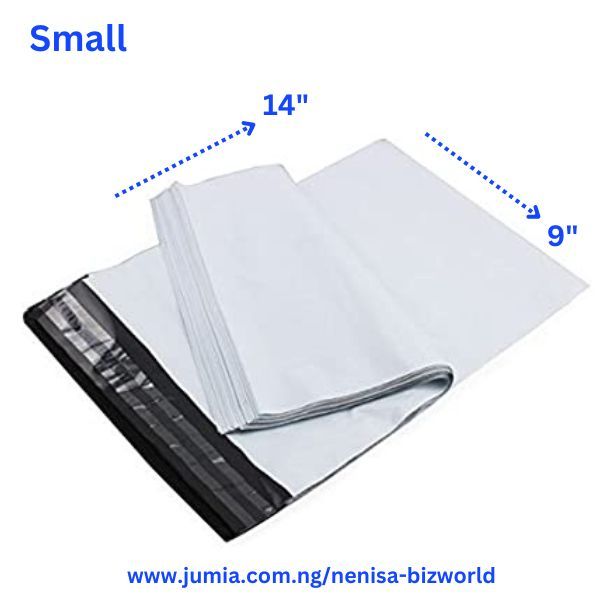 Courier Bags / Courier Nylons / Poly Mailer Bags - Invoice Pocket 25pcs - A4 -23x36cm -9/14 Inches