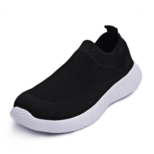 Big Size Women Running Shoes Casual Shoes-Black