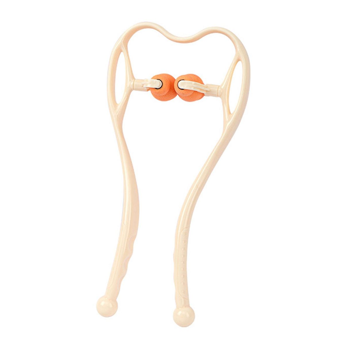 Six Wheel Massager Six Ball Wheel Shoulder Head Massager Orange