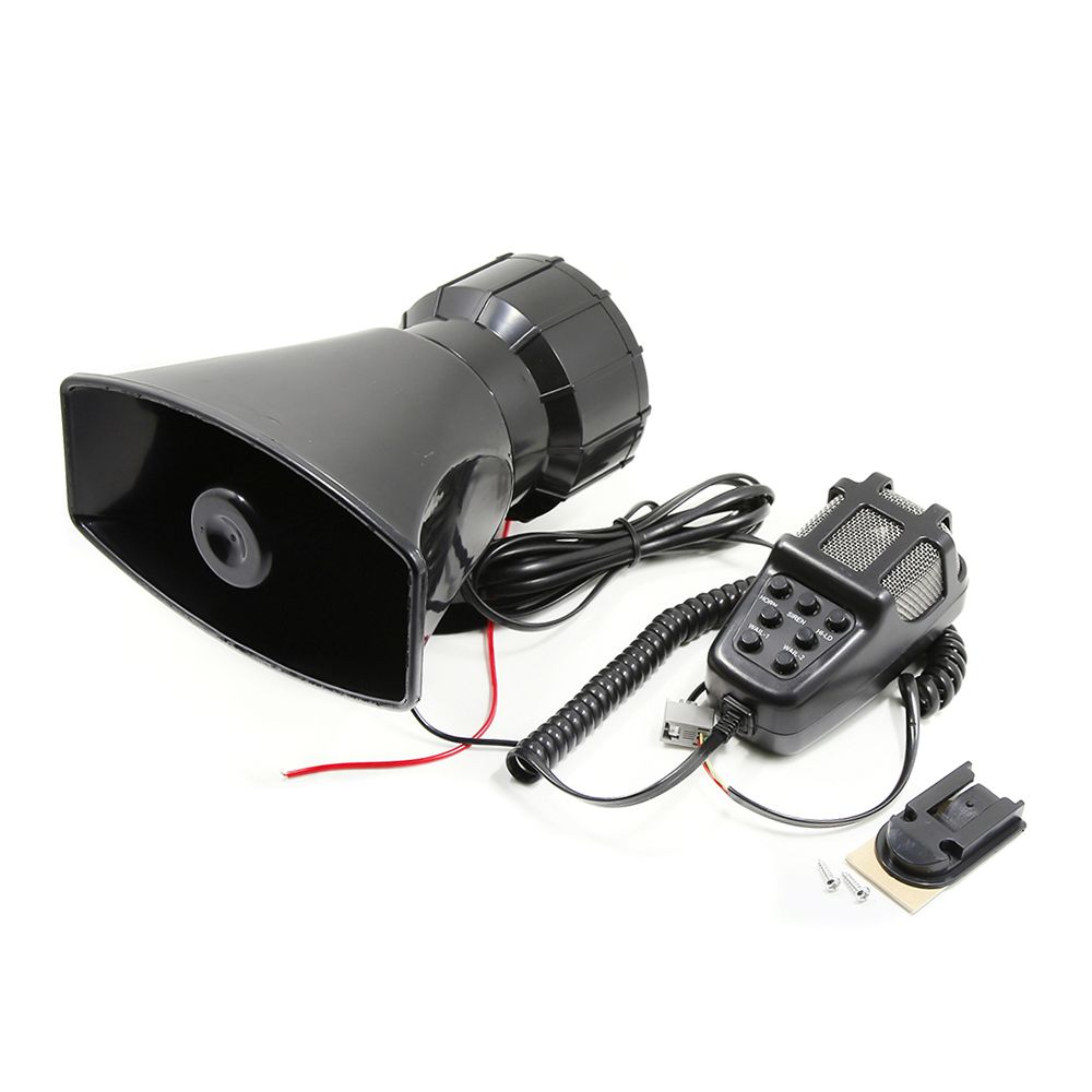 Car Megaphone 7 Tone Alarm Horn 12V 110dB Loud Speaker Fire