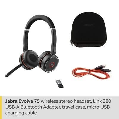 Hsc040w Wireless Headphone Evolve 75 No Stand