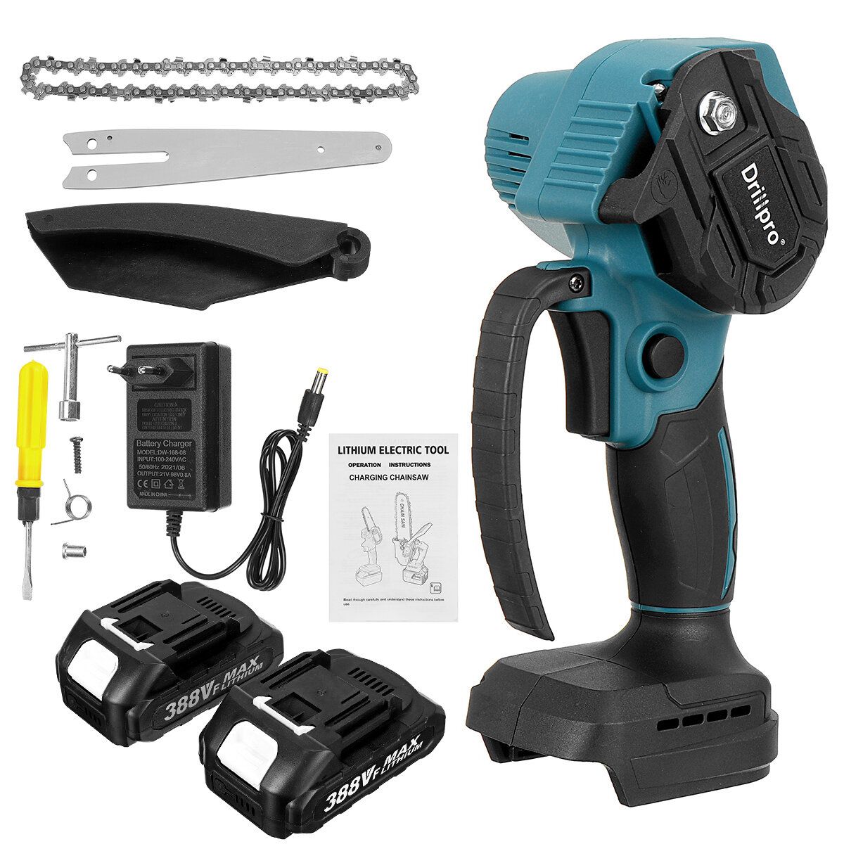 Drillpro 1200W 4In/6In Electric Saw Cordless Mini