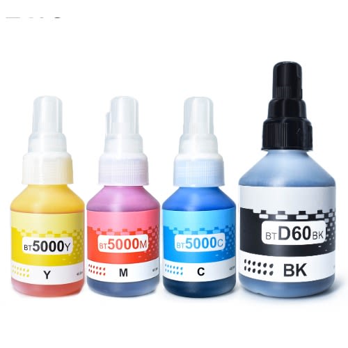 D60k Black - Bt5000 Cyan - Magenta - Yellow For Brother Ink Tank