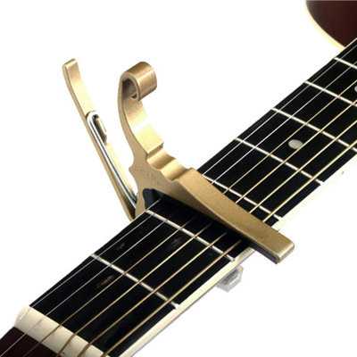 Trigger Guitar Capo with Spring Action Clamp
