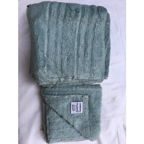 Microcotton Expression Hand & Washcloth Towels 4-pack- Green