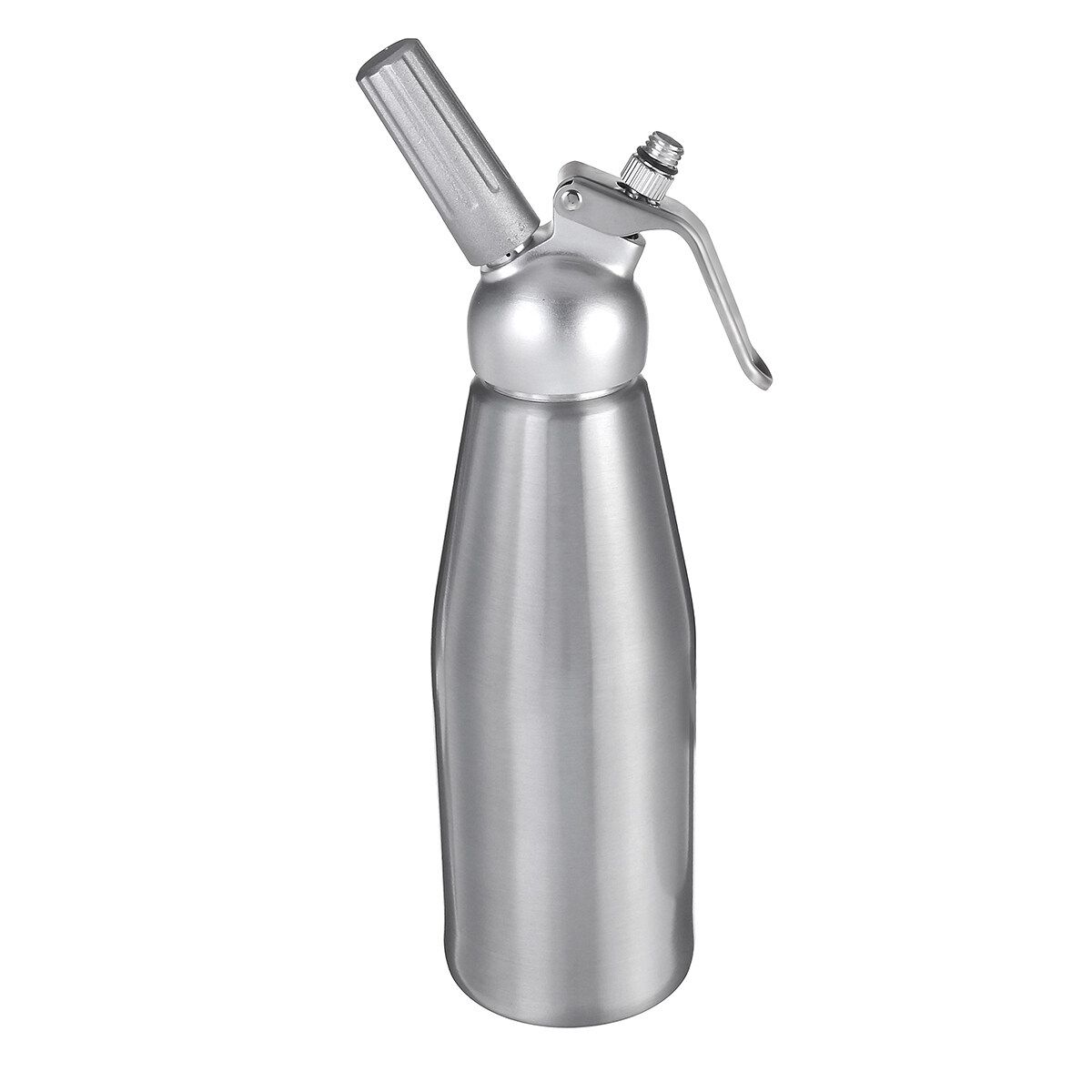 1000ml Aluminum Tool Fresh Foamer Cake Making Tool Dispenser Round